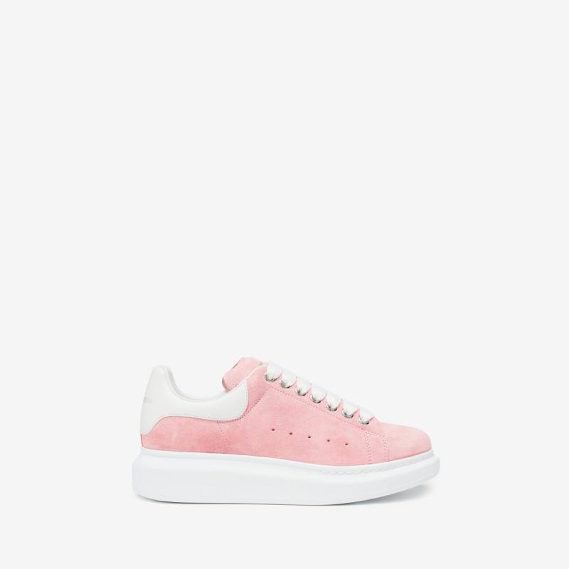 Alexander McQueen Women's Pink Oversized Sneaker - 5.5 (Calf Leather)